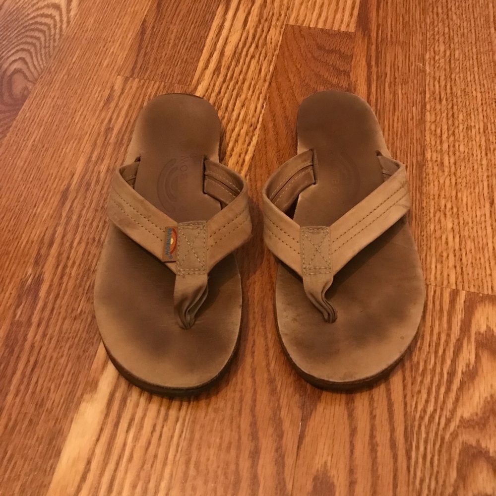 Rainbow Flip Flops S